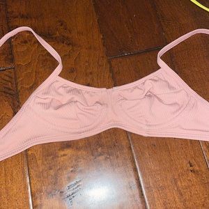 Extra small pink target swimsuit top
